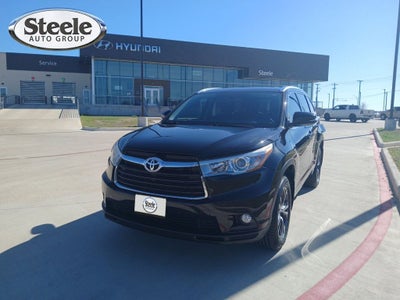 2016 Toyota Highlander XLE V6