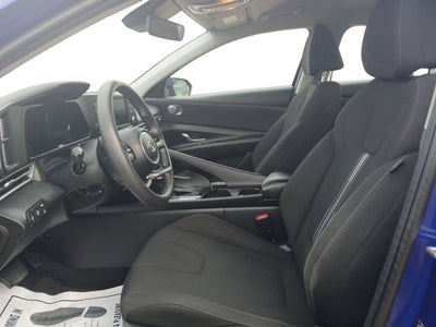 2022 Hyundai Elantra Hybrid Blue