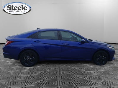 2022 Hyundai Elantra Hybrid Blue