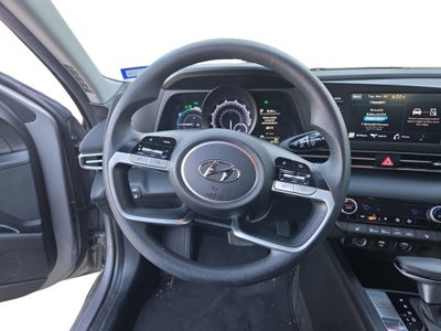 2023 Hyundai Elantra Hybrid Blue