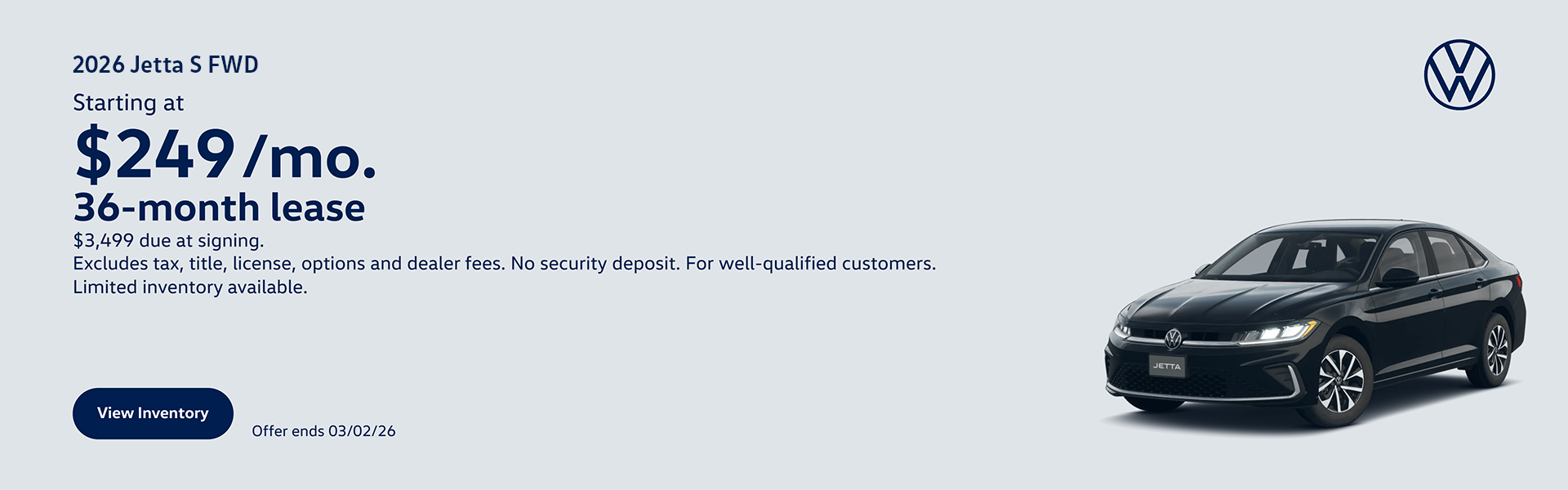 Jetta National offer (FEB26)